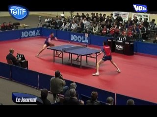 Tennis de Table : Adrien Mattenet ramène le bronze