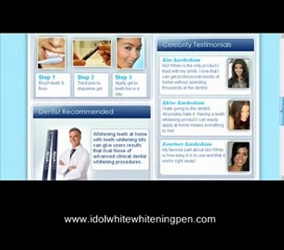 Idol White-Teeth Whitening Products