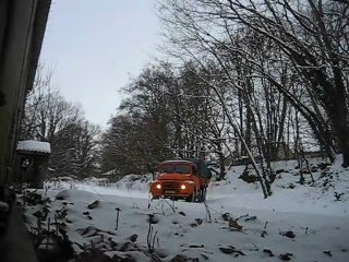 en U23 sur la neige on s'amuse bien!