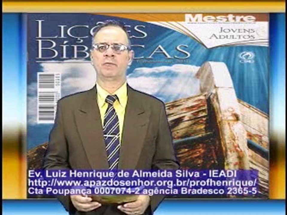 CONSOLO DE DEUS, 1pte Licao 02, 1Trim2010, EvHenrique