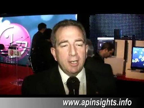 LG Redefines TV L.E.D. CES 2010 by ApInsights.info