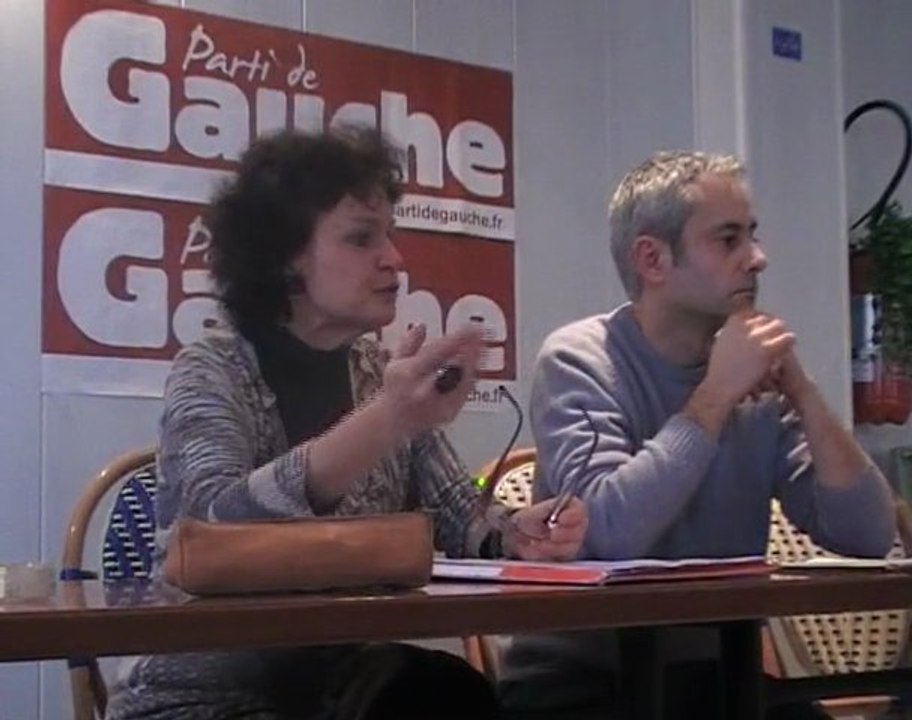Conférence de presse NPA PG 09 janvier 2010