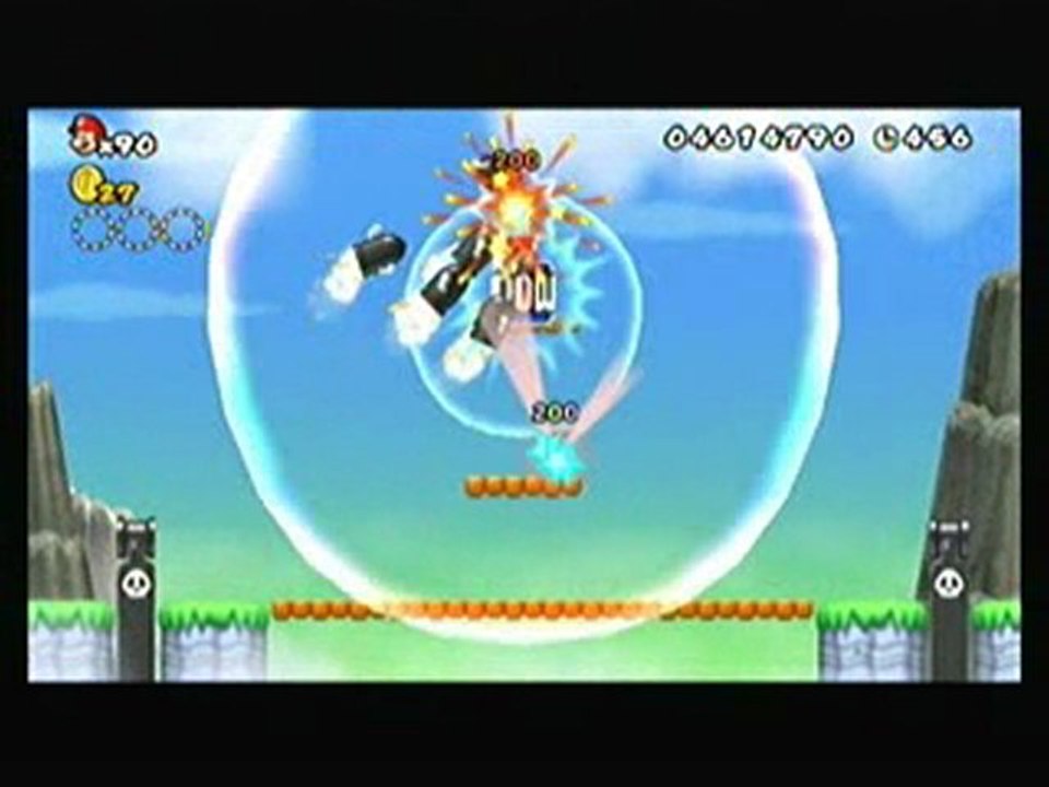 New Super Mario Bros.Wii W.T 24 AGNA LA PIÈCE  !