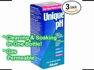 Alcon Unique PH: Best Gas Permeable Contact Lens Solution