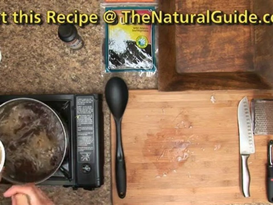 Ginger Chickpea Miso Soup Recipe