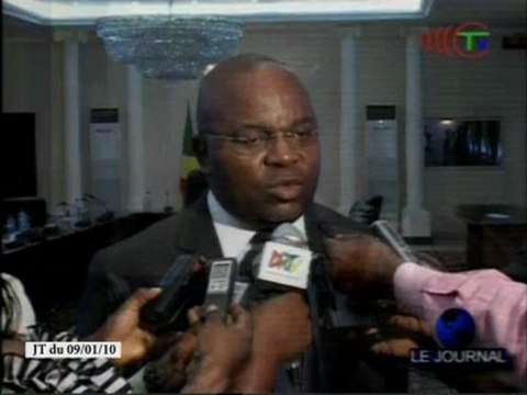 Réunion des ministres du pôle des infrastructures de base