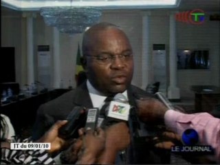 Réunion des ministres du pôle des infrastructures de base