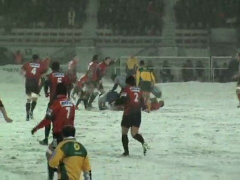 09.01.2010 rugby - us oyonnax recevait le stade aurillacois