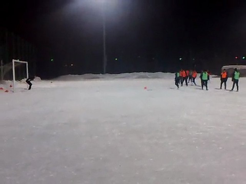 Trening Jagiellonii przed sezonem wiosennym