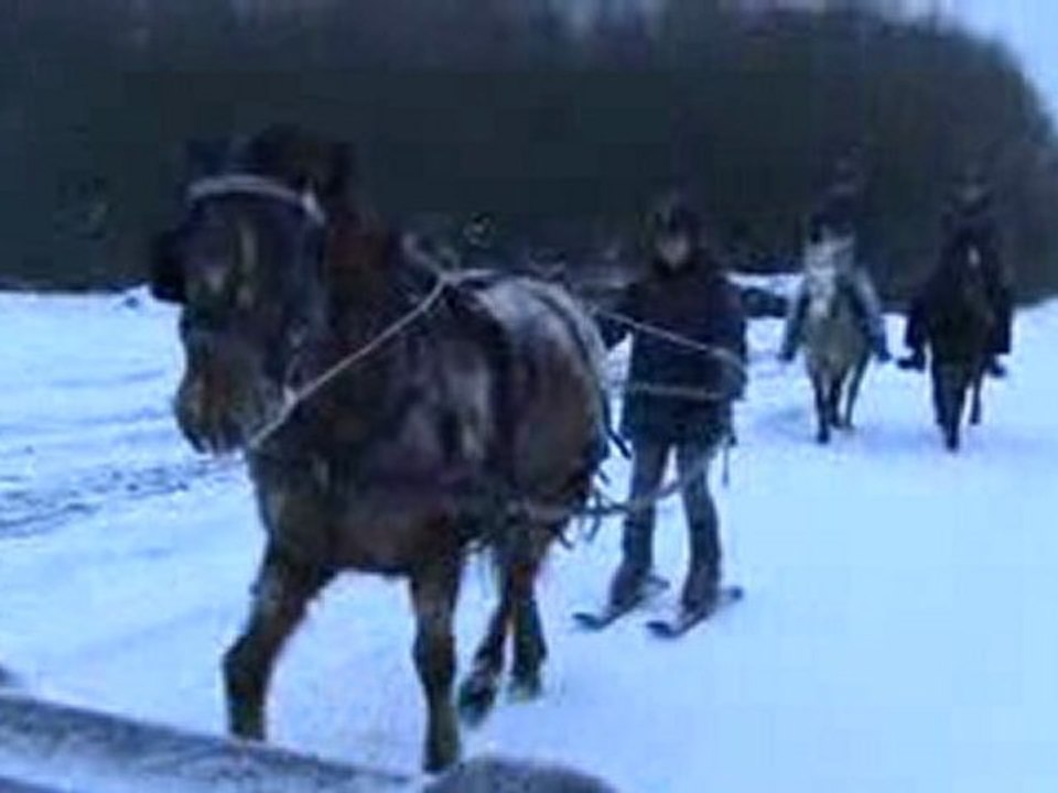 ski à la ferme