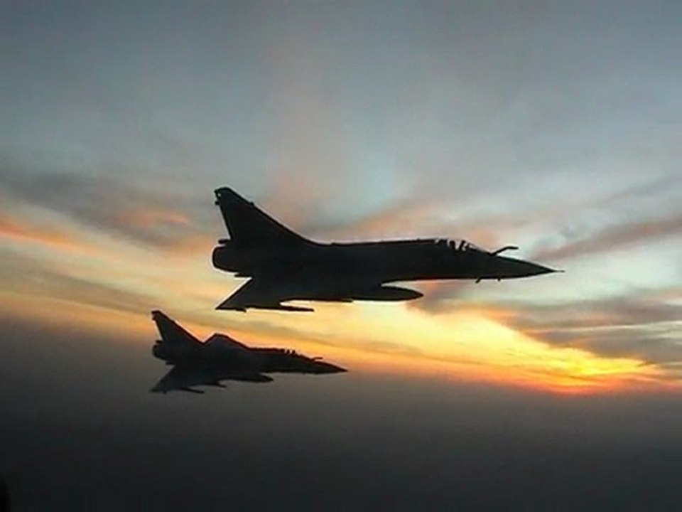 Dassault Aviation Mirage 2000 over Djibouti