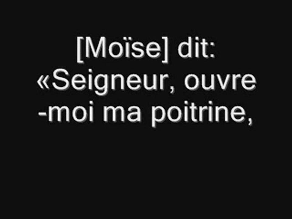 Moise et le mont At Tour