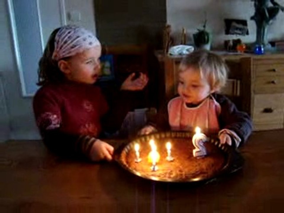 On a soufflé les bougies pour toi Tonton