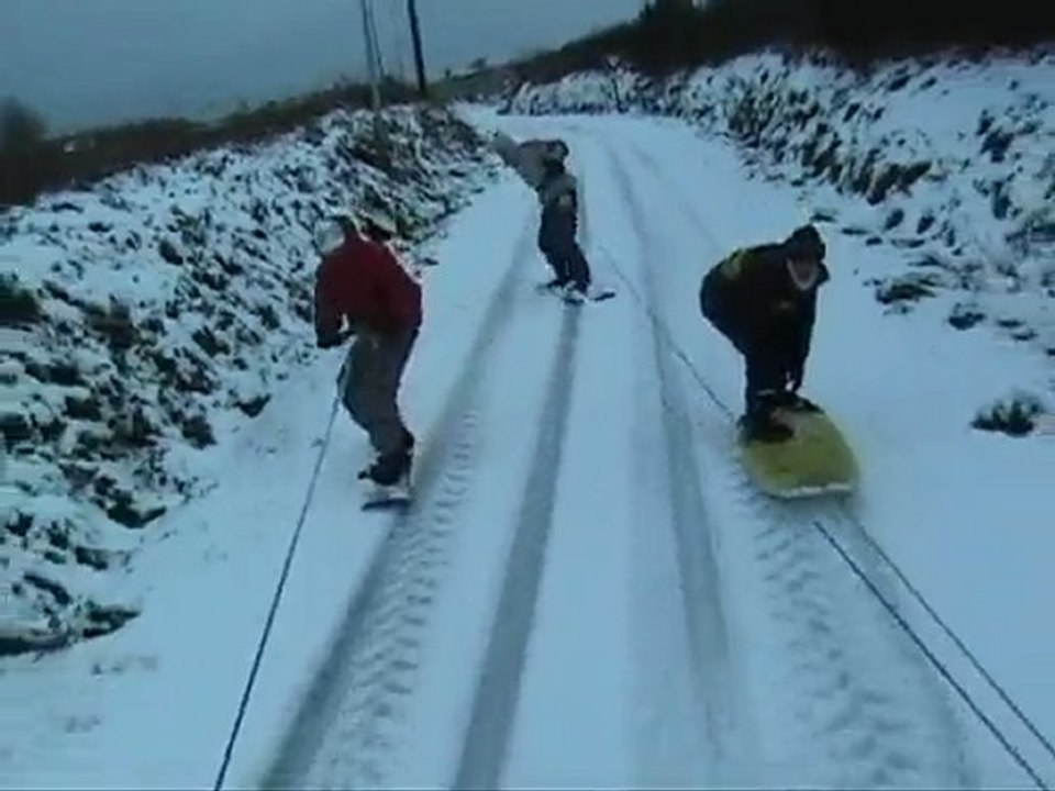 Neige en bretagne