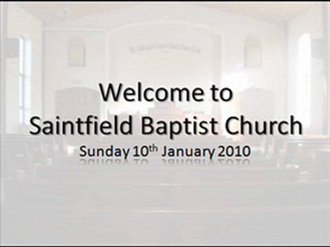 100110 - morning service part 1