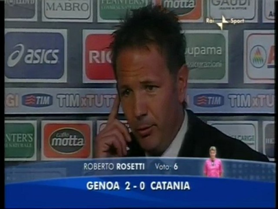 Mihajlovic intervista Rai dopo Genoa