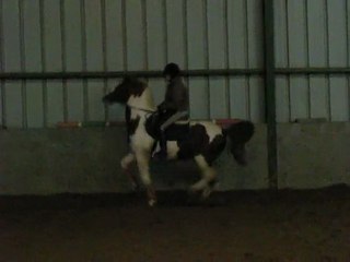 Ivano qui chauffe avant de sauter ;)