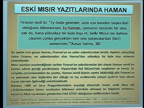 Adnan Oktar Kuran Mucizelerini Anlatıyor