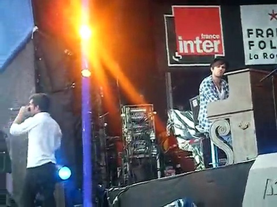 Grégoire - ta main Live @ Francofolies de la Rochelle