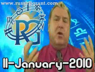 RussellGrant.com Video Horoscope Taurus January Monday 11th