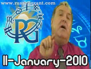 RussellGrant.com Video Horoscope Virgo January Monday 11th