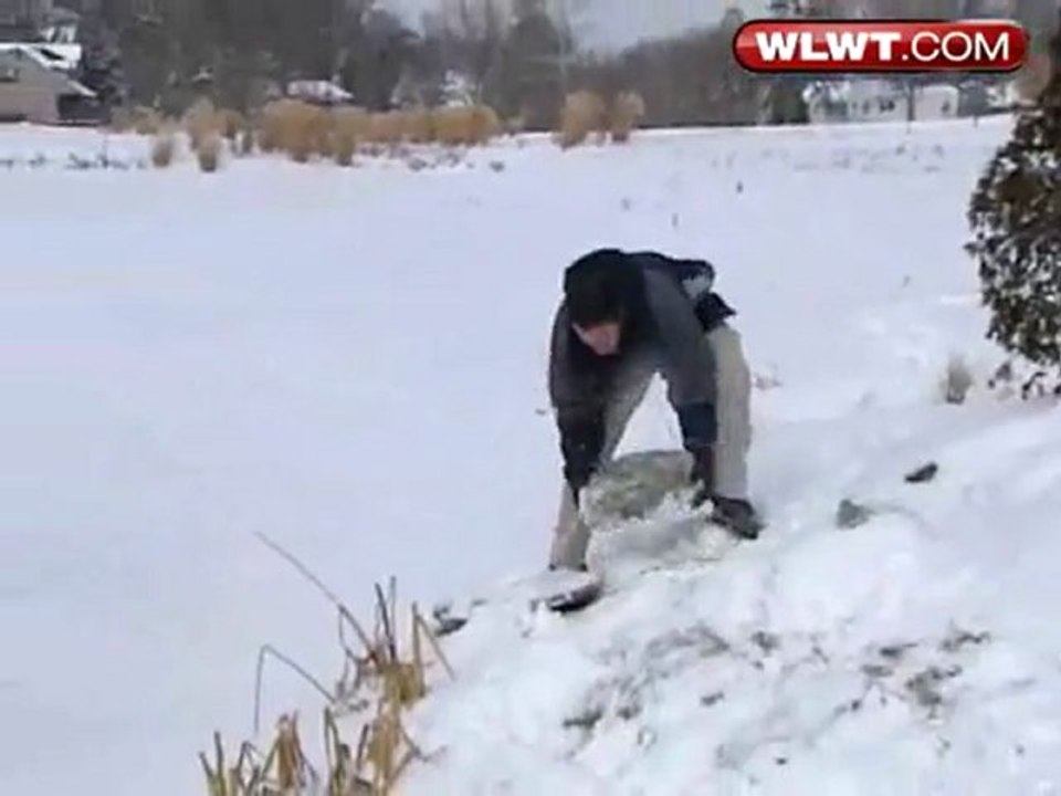 Reporter can't break the ice