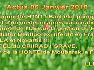 LLP Actus du 06 janvier 2010