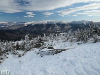 Winter in the White Mountains of New Hampshire