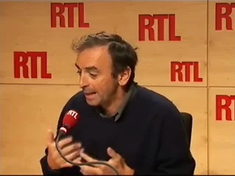 Z comme Zemmour du 11 janvier 2010 sur RTL