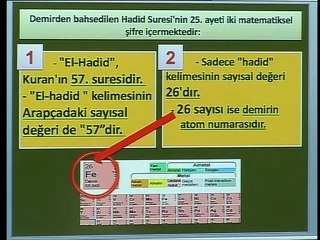 Adnan Oktar Kuran'dan Mucizeler Anlatıyor...