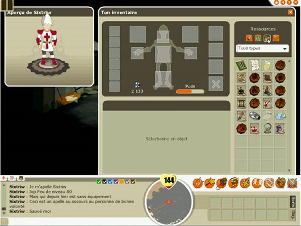 Sixtriw Iop Feu 80 Raval Dofus hack