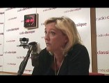 Marine Le Pen, l'invitée de Guillaume Durand