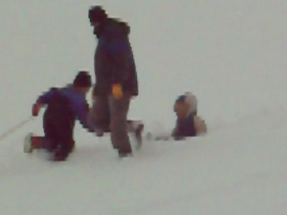 sous la neige