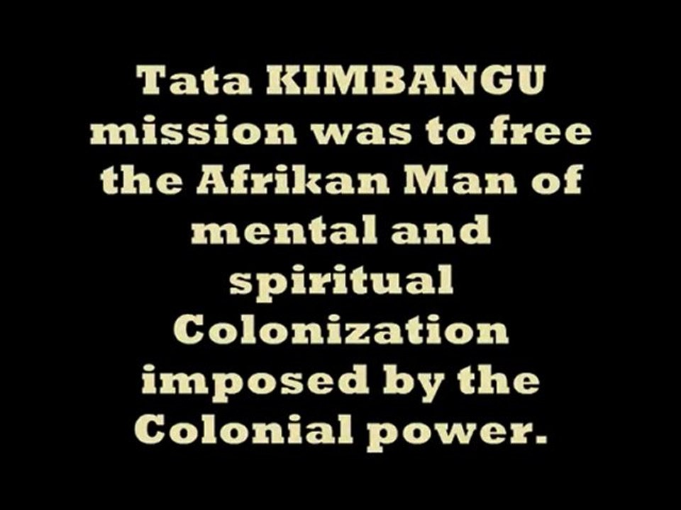 WHO IS KIMBANGU