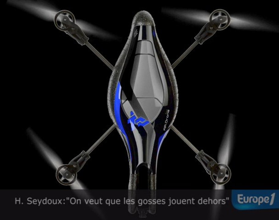 Un drone commandé par iPhone