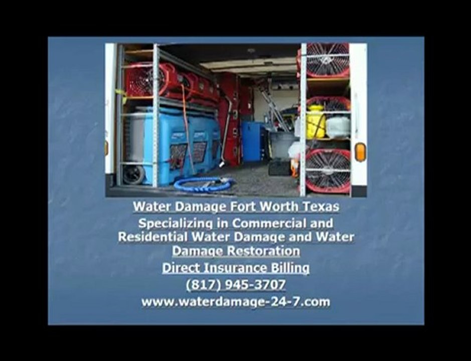 Fortworth water damage restoration Professional Water Damage