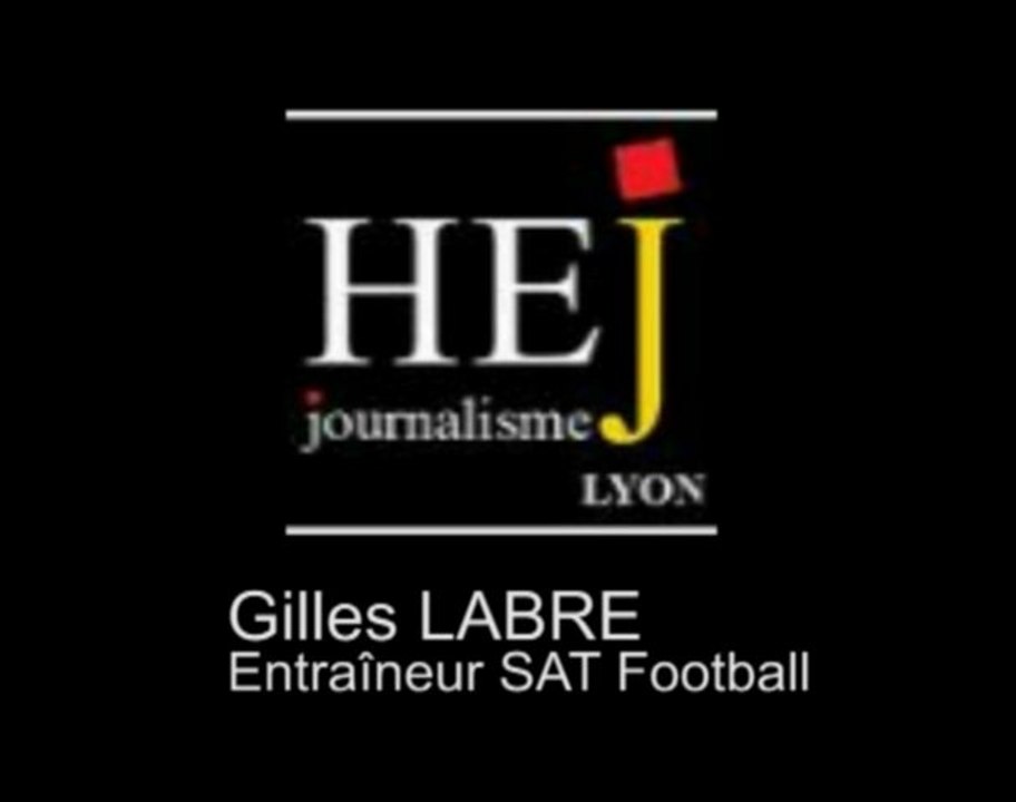 Gilles Labre, entraineur de Thiers