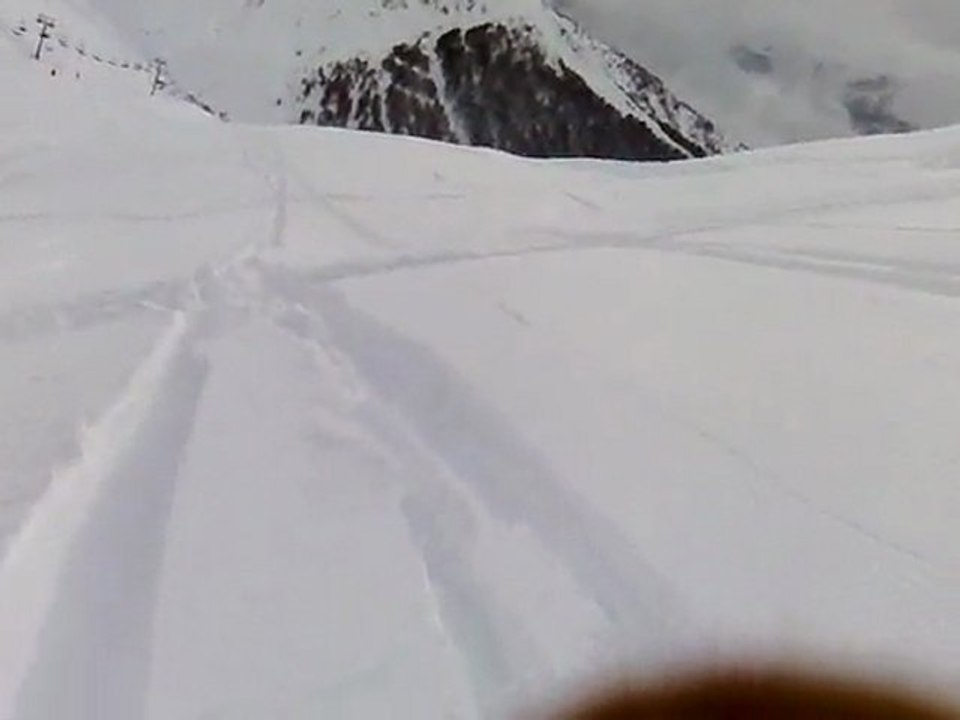 Session Poudreuse 3 - Foux d'allos - 10 Janvier 2010