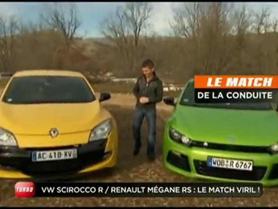 Scirocco R VS Mégane Rs ; merci Mr Panizzi