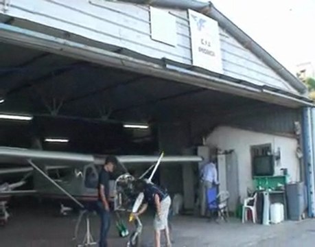 De Béziers à la Sicile en ULM Skylark