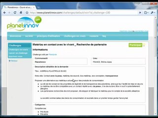 Consulter les challenges en cours