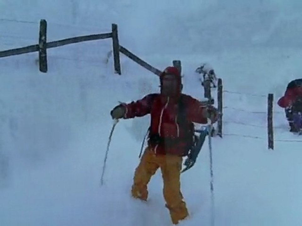 ski de rando à la maison