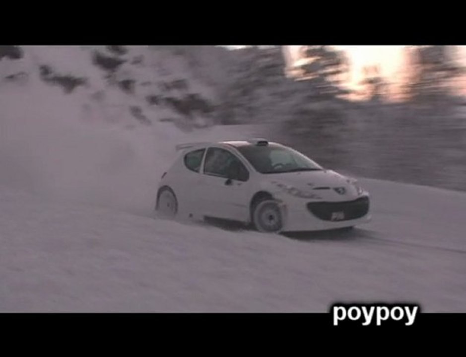 Extrait Essais Sebastien Ogier pré Monté Carlo 2010