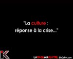La culture, réponse à la crise (depuis 2009...)