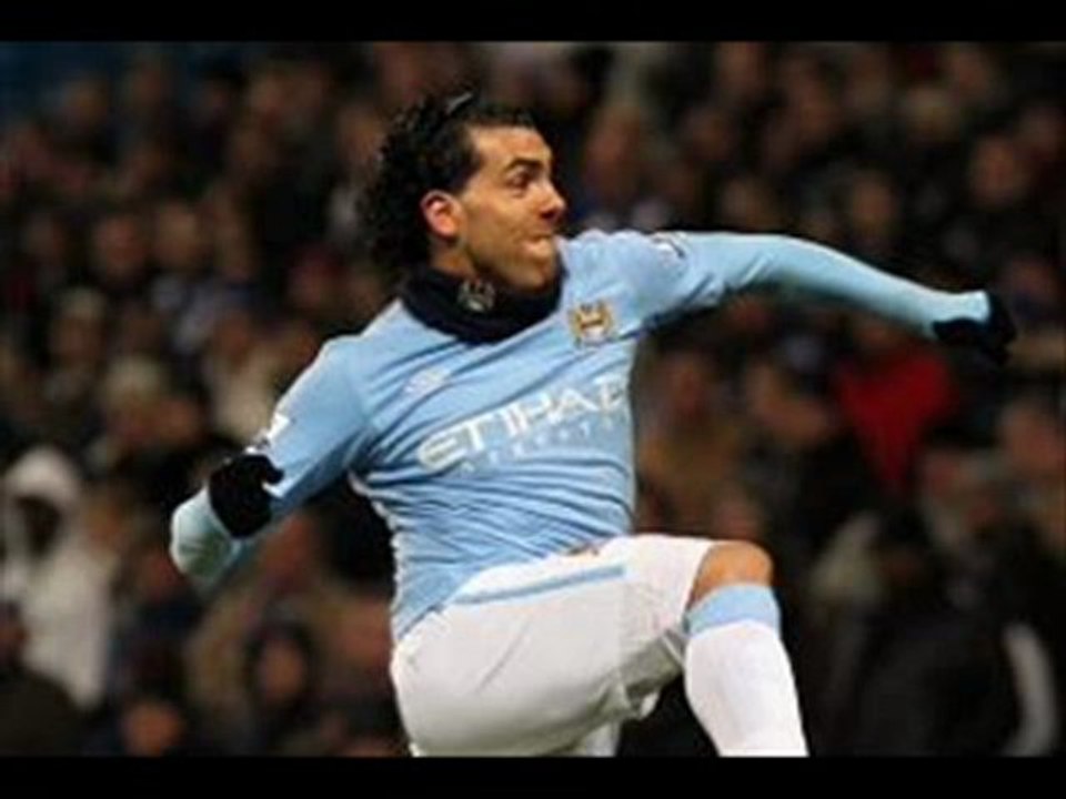 Manchester City 4-1 Blackburn Rovers: Tevez hat-trick