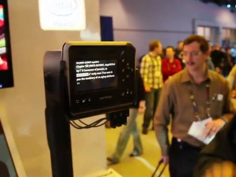 CES 2010: Intel Reader Transforms Text to Speech
