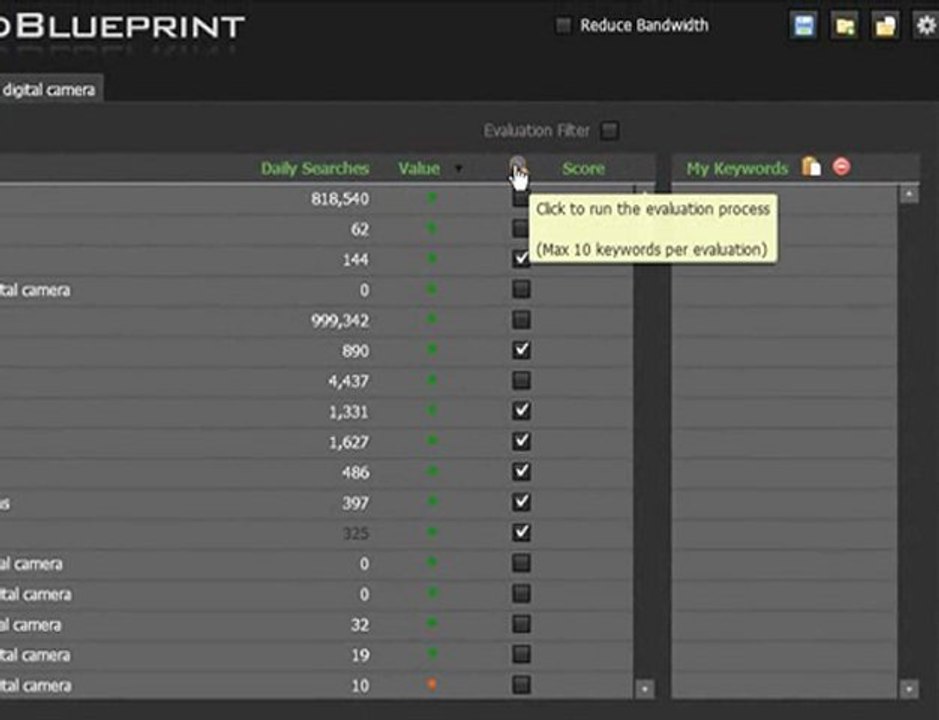 Niche Blueprint 2.0 Keyword Blueprint