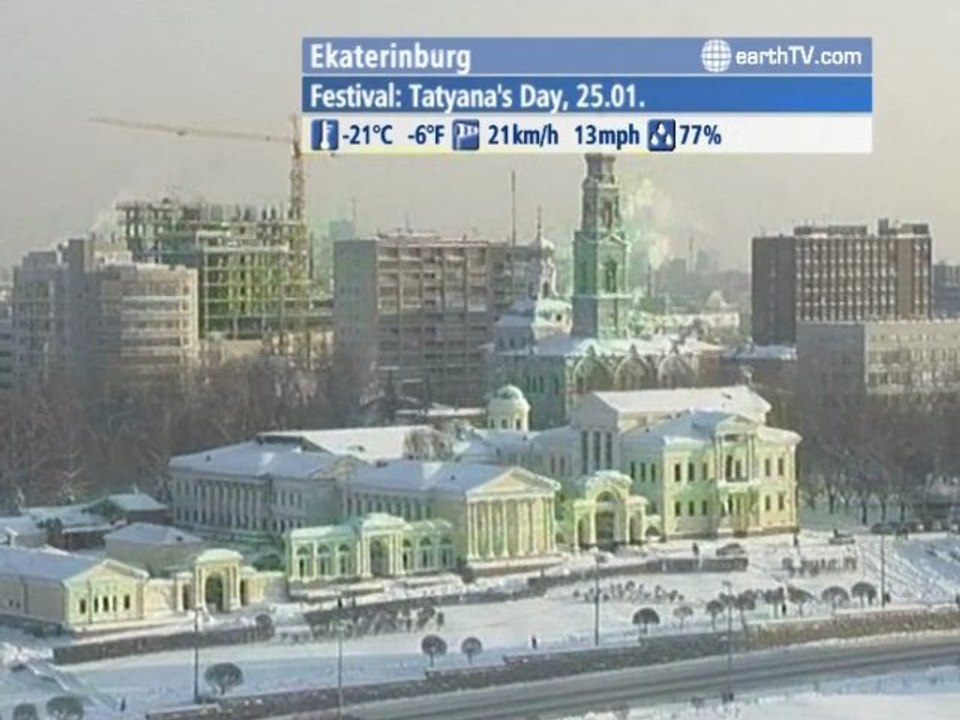 Bandar Seri Begawan - Brunei, Paris - France, Pretoria - South Africa, Arcachon - France, Ekaterinburg - Russia, Munich - Germany, New York - USA