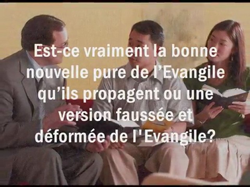 Les Témoins de Jéhovah et leur Evangile-VL