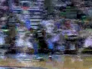 Andrei Kirilenko gets the steal and takes it down to the oth